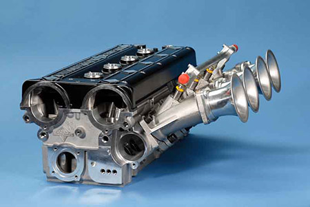 Millington's decided to design and manufacture their own bespoke cylinder head