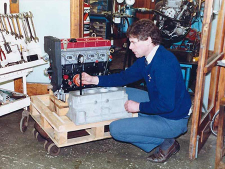 In 1988 Roy saw that the BDA was ageing in rallying